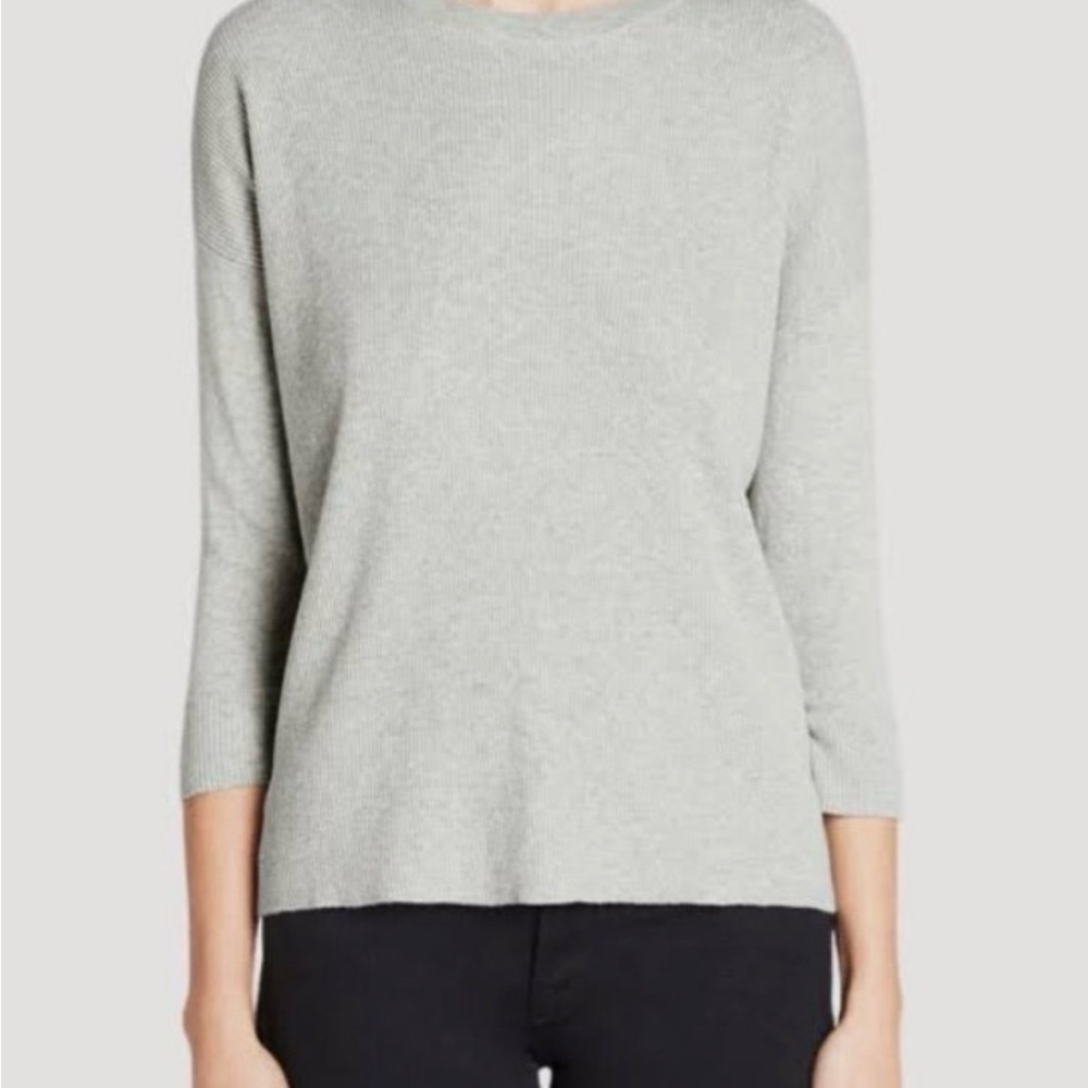 FRAME Le Boxy Sweater - Foggy Gray Size S